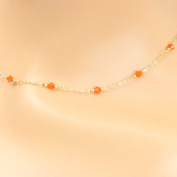 Minimalist Necklace Chain, Elegant Jewelry for Women & Girls | MLCRC1012 - Picture 8 of 10